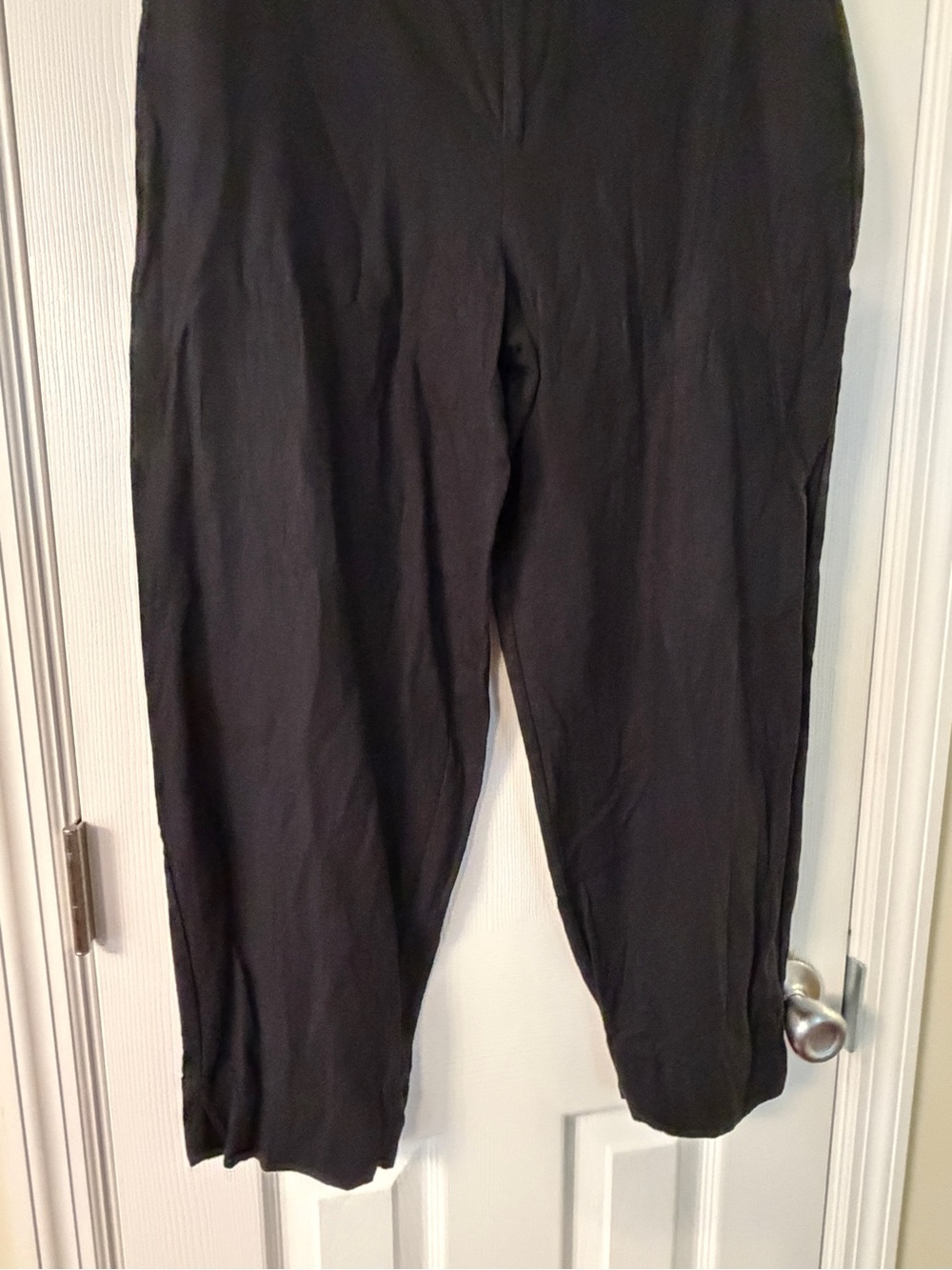 Zara Black Cropped Ankle Pants - Picture 2 of 9